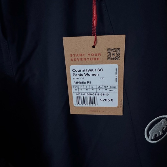 NWT Mammut Women’s Courmayeur SO Softshell Pants - Picture 6 of 8